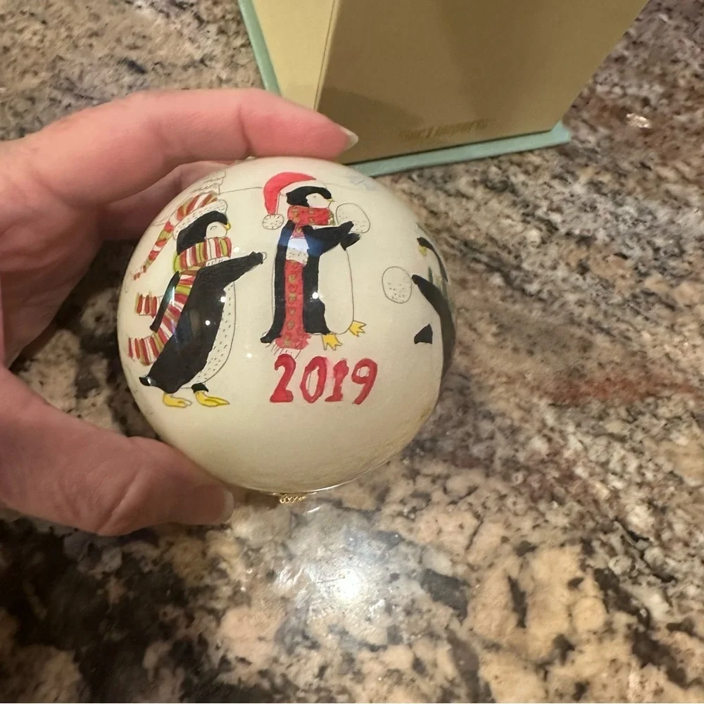 Pier 1 Li Bien Hand-Painted Ornament 2019